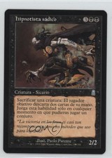 2001 Magic: The Gathering - Odyssey Spanish Sadistic Hypnotist #159 0b5