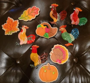 LOT OF 10 Maple FALL/FARM Refrigerator Magnets - Picture 1 of 3