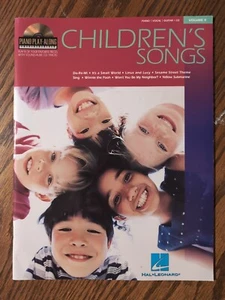 CHILDREN'S SONGS VOL 9 - PIANO VOCAL GUITAR (CHORDS) - HAL - VGC - FREEPOST - Picture 1 of 3