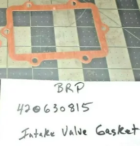 SKI-DOO GSX 800 420630815 INTAKE GASKET NOS 1 QTY VINTAGE OEM FREE SHIPPING - Foto 1 di 1