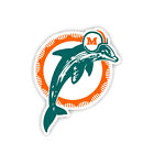 1980 - 1996 Old Miami Dolphins Logo Retro Vintage Sticker Decal Car NFL football