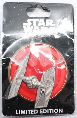 NEW 2017 D23 Expo Walt Disney Imagineering WDI Star Wars TIE Fighter Pin LE 300 - Image 1 of 3