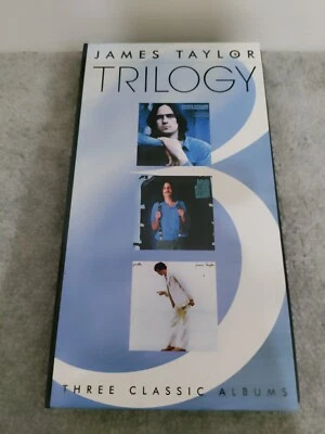 James Taylor Trilogy  and ticket stub 3 CD Box Set Sweet Baby Mud Slide Slim - Image 1 of 4