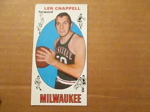 1969-70 Topps Basketball #68 Len Chappell Milwaukee Bucks - Picture 1 of 1