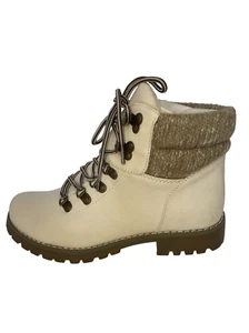 CLIFFS BY WHITE MOUNTAIN Shoes Pathfield Women's Lace-up Hiker Style Bootie, Col - Picture 1 of 8