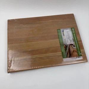 Williams Sonoma Boos Edge-Grain Rectangular Cutting Board Cherry Medium Flaws - Picture 1 of 9