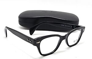 Ray-Ban RX8080 2000 Black Women Frame Reading Glasses/Bifocal/Progressive Lenses