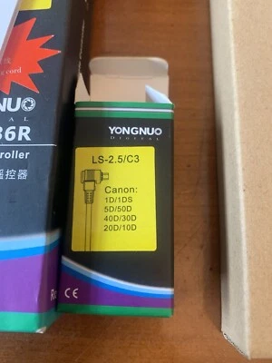 YONGNUO MC-36R/C3 W/less Timer Remote CANON 1D/DS 5d/50D 10/20/30/40D Used Once - Image 1 of 4