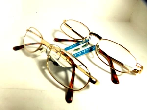 2 Men's Power +1.75 READING GLASSES Spring Temple Brand reader fashion frames - Picture 1 of 5
