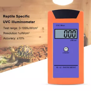 UVC-Lichtmessgerät UV-Strahlung Reptilien Beleuchtungsstärke Detektor Radiometer - Bild 1 von 12