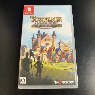 Unopened SW Townsmen A Kingdom Rebuilt Complete Edition Nintendo Switch THQ - Image 1 of 4