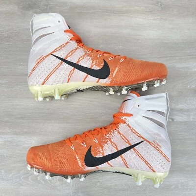 Nike Vapor Untouchable 3 Elite Football Cleats White Orange AO3006-118 Mens 11.5 - Image 1 of 4