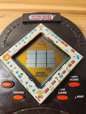 Monopoly Jackpot Handheld Electronic Game by Hasbro 1999 TESTED - Image 1 of 3