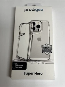 Prodigee Super Hero Series Case for Apple iPhone 14 Pro Max - Clear - Picture 1 of 6