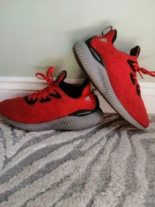 Adidas Alphabounce 1 M Vivid Red Running Sneaker Men's UK Size 7.5 US Size 8 - Picture 1 of 12