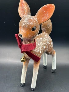 Brown Retro Ceramic Glitter Deer - Picture 1 of 6