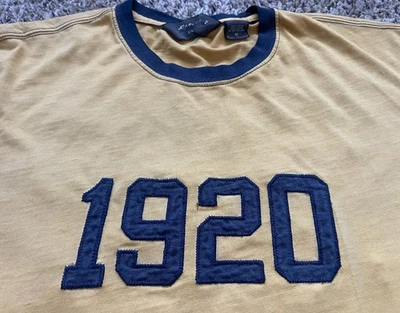 Camiseta Eddie Bauer Mediana 1920 Vintage Inspirado Apliques Punto Satinado Foto 1 de 4