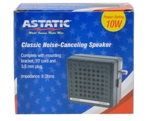 Astatic VS6 CB / HAM Radio Noise Canceling External Speaker 10 watt 8ohm 302-VS6 - Photo 1/3