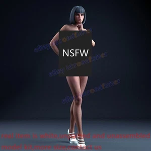 Silent Figure 1/2 Scale Model Kit Unpainted Unassembled NSFW 3D Printing Woman - Picture 1 of 8