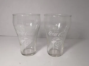 2 Vintage Coca-Cola 75th Anniversary Trinkgläser Tumbler 12 oz. 1977 A384 - Bild 1 von 4