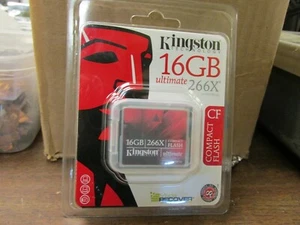 Mémoire Kingston 16 Go neuve en plastique scellé. Ultimate 266X - Photo 1 sur 2