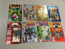 8 Marvel Chromium Foil Cover Comics X-men 2099 Avengers  Hulk X Factor (CH01)