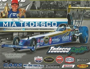 MIA TEDESCO - TA DRAGSTER - NHRA handout - Picture 1 of 1