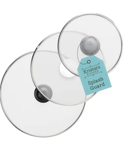 Kitchen Splatter Screen for Frying Pan - Grease Splash Guard with Round Knob - Picture 1 of 8