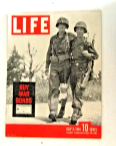 JUL 3, 1944 LIFE MAGAZINE: JOE IS HOME - POLYGAMY - COLOR SPECTRUM - Picture 1 of 5