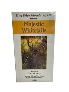Majestic Whitetails King of the North VHS 1990 Curt Goody Trophy Series 55 Min - Picture 1 of 5