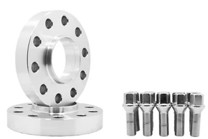 2pc 20mm Hubcentric Wheel Spacers Kit 5x120 W/ Bolts E36 E46 E60 E61 E62 E90 E91 - Picture 1 of 4