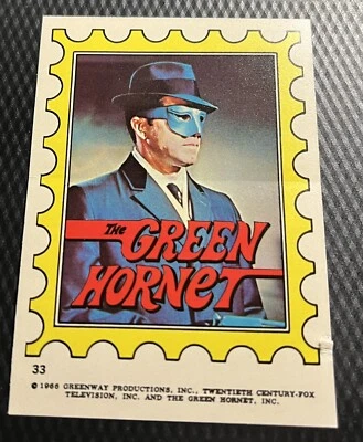 1966 Topps Green Hornet Set Break Sticker #33 Mid-Grade No Creases - Slight Rip - Image 1 of 4