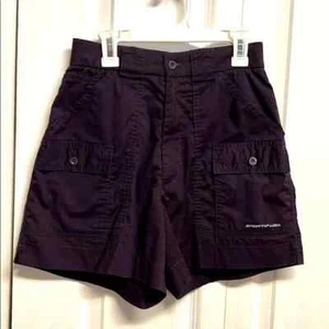 Sportif Dark Purple Adjustable Waist Cargo Shorts Boys Child Size 6X - Picture 1 of 6