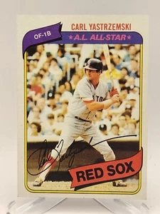 1980 TOPPS - CARL YASTRZEMSKI - #720 - Picture 1 of 2