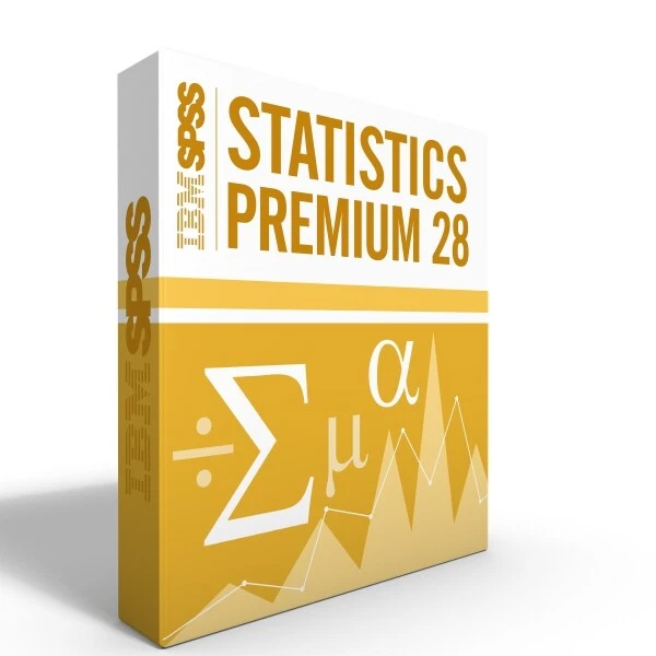 SPSS Statistics Grad Pack 28.0 PREMIUM-Windows or Mac - 12 month license - Image 1 of 1