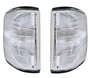 2 CLIGNOTANTS AVANT BLANC MERCEDES 190 W201 Turbo-D 2.5 10/1982-08/1993 - Imagen 1 de 1