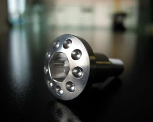 MOTOCORSE TITANIUM SIDE STAND SCREW FOR MV AGUSTA BRUTALE 920 2011 - Picture 1 of 4