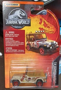 93 Jeep Wrangler #12 Matchbox Jurassic World 16/24 - Picture 1 of 1