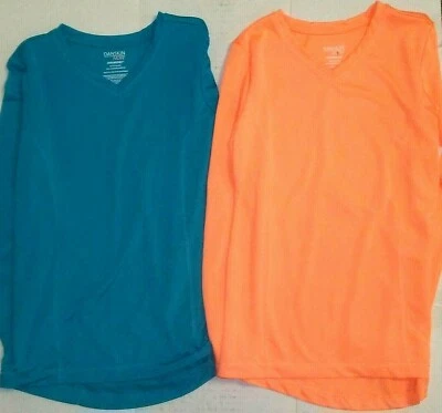 Camiseta deportiva Danskin Now Girls manga larga activa 2 piezas nueva con etiquetas talla pequeña 6-6X Foto 1 de 4