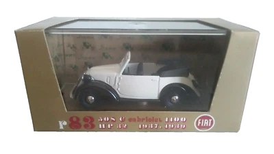 FIAT 508C CABRIOLET 1937-1939 BRUMM 1/43 - Immagine 1 di 3