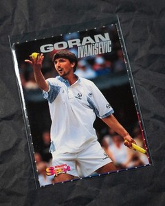 BRAVO SPORT - TRADING CARD - 90'S - TENNIS - GORAN IVANISEVIC