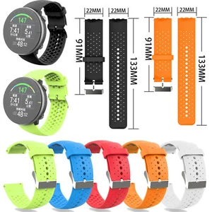 22mm Sport Silicone Cinturino da polso Bracciale Per Polar Vantage M Smart Watch - Bild 1 von 18
