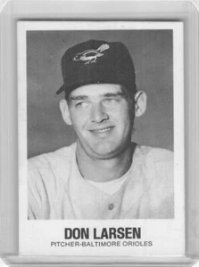 1977-84 TCMA Renata Galasso - Series 1 #3 Don Larsen - Picture 1 of 2