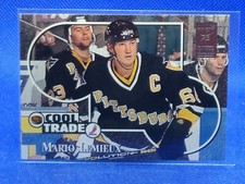 1995-96 NHL Cool Trade Donruss Elite Mario Lemieux #4 HOF