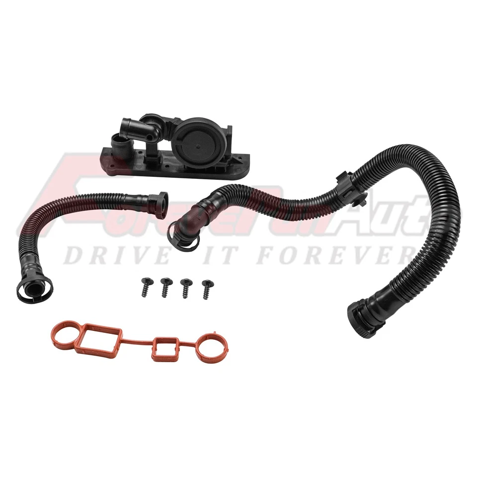 Válvula PCV de ventilación del cárter + manguera con kit de tornillo para Audi A3 A4 Volkswagen 06F129101N Foto 1 de 4