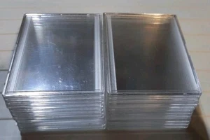 Lot of 20 Sports Trading Card Holder Plastic Snap Together Protective Cases USED - Picture 1 of 2