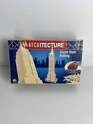 Matchitecture Empire State Building New Old Stocked Checked All Stock Inside Box - Image 1 of 4