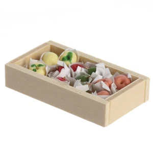 Dollhouse Miniature Fruit Crate | 3 Pieces - Picture 1 of 3