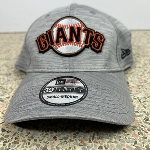 New Era 39Thirty San Francisco Giants Cap Fitted On-Field Hat S/M MLB Gray - Picture 1 of 5