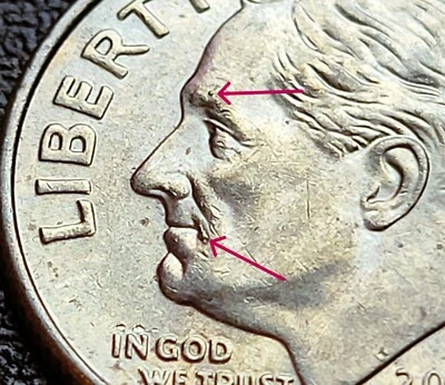 2016 P Philadelphia U.S. Roosevelt Dime Free S&H BIN895 5 Die Chips - Image 1 of 4